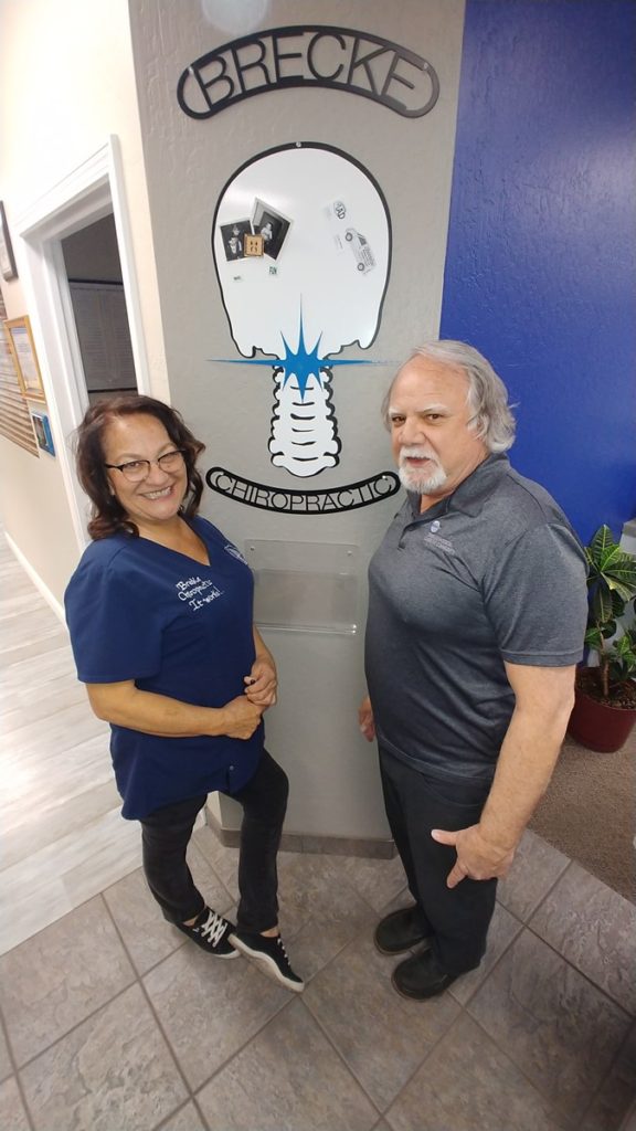 Jules and Dr. Reid Brecke, Brecke Chiropractic Center